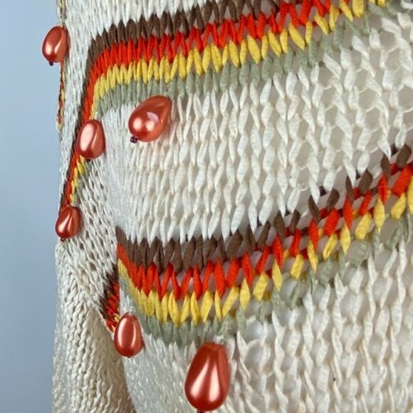 Antonella Ore VTG Womens Sweater 36 EUC 3/4 Sleeve Ladies Made in Italy - Picture 5 of 8